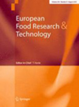 European Food Research And Technology杂志