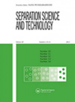 Separation Science And Technology杂志