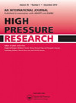 High Pressure Research杂志