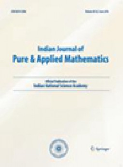 Indian Journal Of Pure & Applied Mathematics杂志