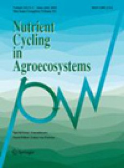 Nutrient Cycling In Agroecosystems杂志