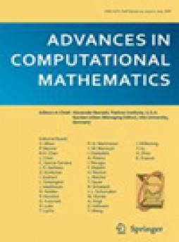 Advances In Computational Mathematics杂志