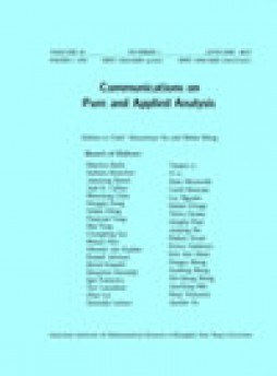 Communications On Pure And Applied Analysis杂志