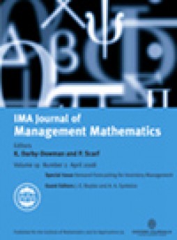 Ima Journal Of Management Mathematics杂志