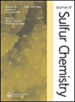 Journal Of Sulfur Chemistry杂志