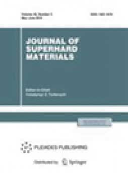 Journal Of Superhard Materials杂志