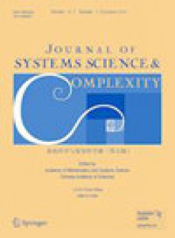 Journal Of Systems Science & Complexity杂志