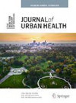 Journal Of Urban Health-bulletin Of The New York Academy Of Medicine杂志