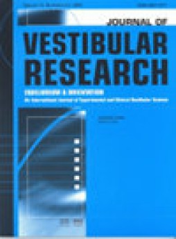 Journal Of Vestibular Research-equilibrium & Orientation杂志