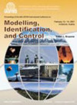 Modeling Identification And Control杂志