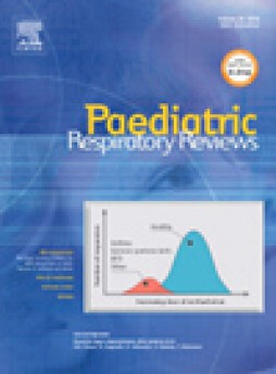 Paediatric Respiratory Reviews杂志