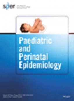 Paediatric And Perinatal Epidemiology杂志