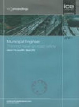 Proceedings Of The Institution Of Civil Engineers-municipal Engineer杂志