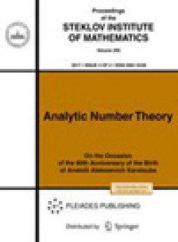 Proceedings Of The Steklov Institute Of Mathematics杂志