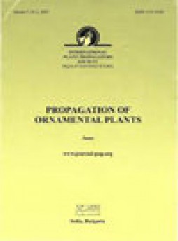 Propagation Of Ornamental Plants杂志