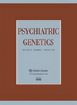 Psychiatric Genetics杂志