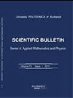 University Politehnica Of Bucharest Scientific Bulletin-series A-applied Mathema杂志