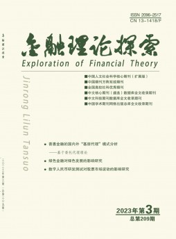 金融理论探索杂志