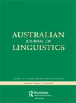 Australian Journal Of Linguistics杂志