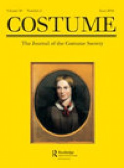 Costume-the Journal Of The Costume Society杂志