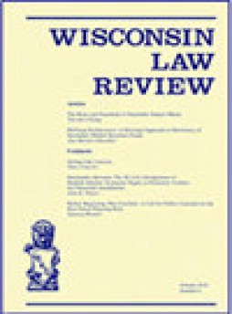 Wisconsin Law Review杂志