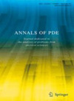 Annals Of Pde杂志