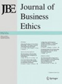 Journal Of Business Ethics杂志