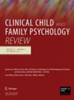 Clinical Child And Family Psychology Review杂志