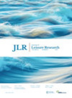 Journal Of Leisure Research杂志