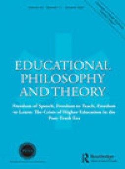 Educational Philosophy And Theory杂志