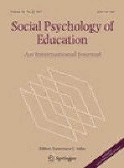 Social Psychology Of Education杂志