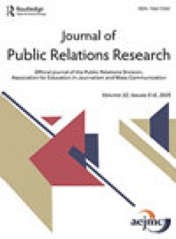 Journal Of Public Relations Research杂志