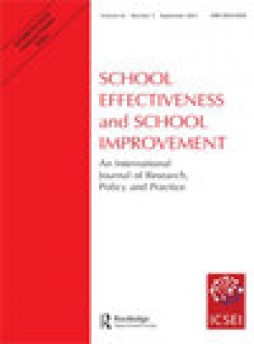 School Effectiveness And School Improvement杂志