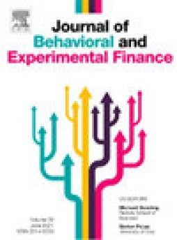 Journal Of Behavioral And Experimental Finance杂志