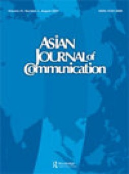 Asian Journal Of Communication杂志