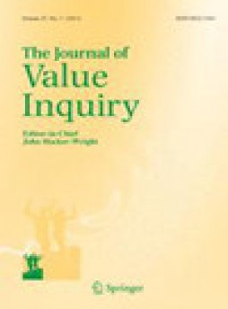 Journal Of Value Inquiry杂志