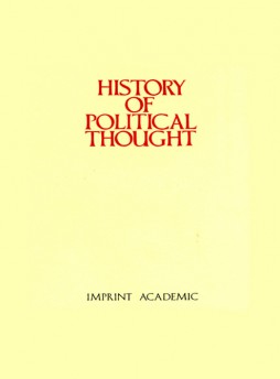 History Of Political Thought杂志