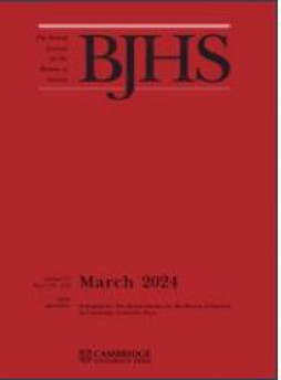 British Journal For The History Of Science杂志