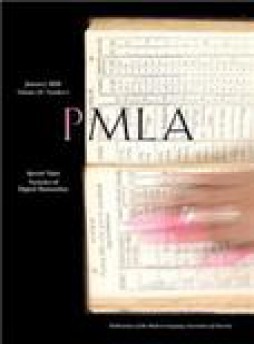 Pmla-publications Of The Modern Language Association Of America杂志