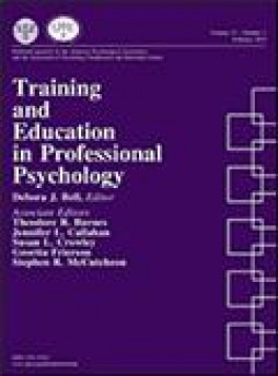 Training And Education In Professional Psychology杂志