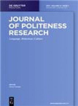 Journal Of Politeness Research-language Behaviour Culture杂志