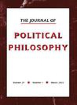 Journal Of Political Philosophy杂志