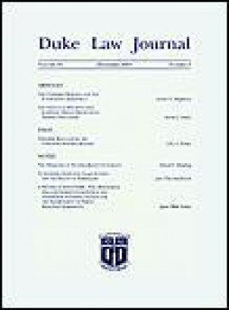 Duke Law Journal杂志