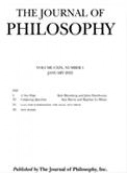 Journal Of Philosophy杂志