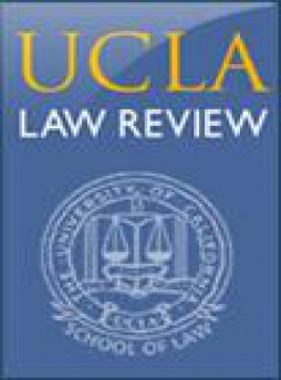 Ucla Law Review杂志