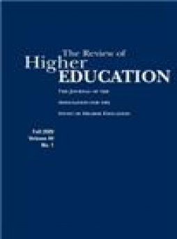 Review Of Higher Education杂志