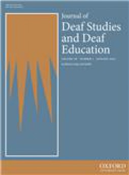 Journal Of Deaf Studies And Deaf Education杂志