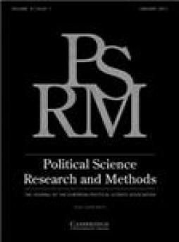 Political Science Research And Methods杂志