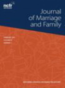 Journal Of Marriage And Family杂志