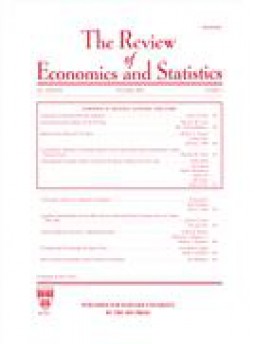 Review Of Economics And Statistics杂志